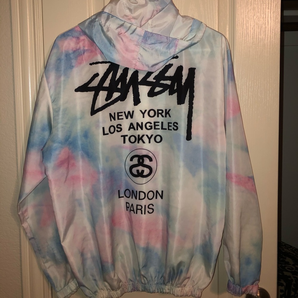 Authentic Stussy Cotton Candy Windbreaker